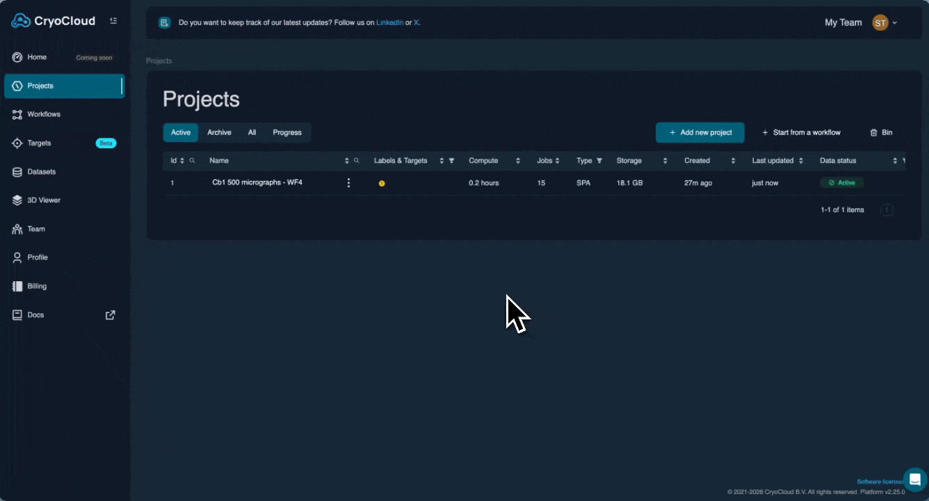 Example banner